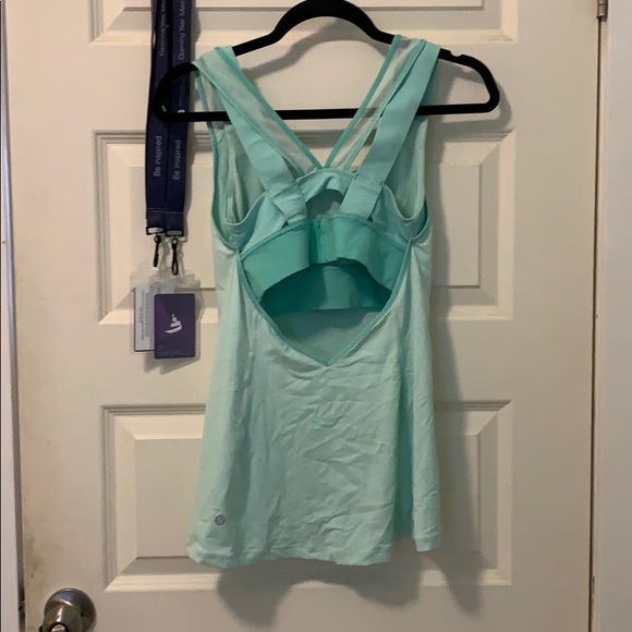 Lulu lemon built in bra tank - Picture 2 of 4